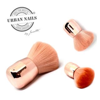 Støvbørste Rosegold Lille Kabuki