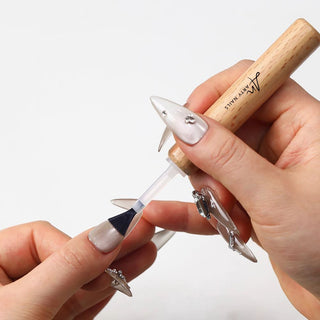 ARTY NAILS DOUBLE PENSEL MED UDSKIFTELIGE PENSLER 50. STK