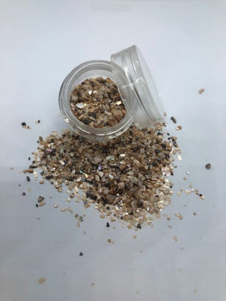 Beige crushed sea shell