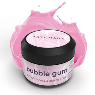 BUBBLE GUM KERATIN BUILDER GEL 50 ml (Hema, Di-Hema, TPO-fri)