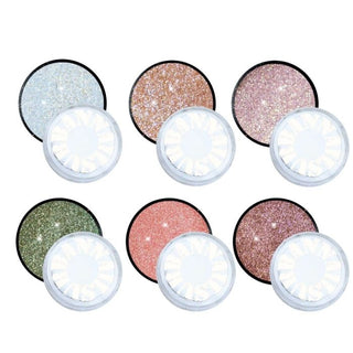 Crystal Glitter-kollektionen ( Indeholder 6 glimmere )