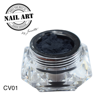 3 D Gele - Carving Gel Black 01