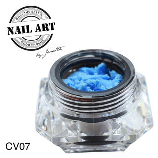 3 D Gele - Carving Gel Blue 07