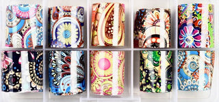 Folie Boks Glad Blomst