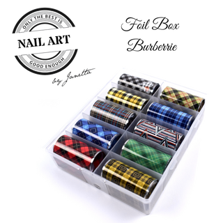 Foliebokse Burberrie