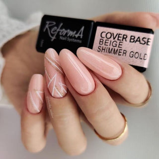 COVER BASE BEIGE SHIMMER GOLD 10 ML