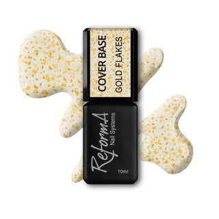 COVER BASE GOLD FLAKES 10 ML