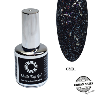 Glitter Mat Top GM 01 15 ml