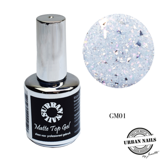 Glitter Mat Top GM 01 15 ml