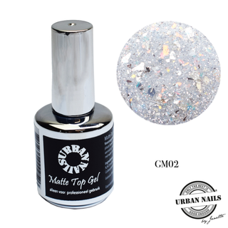 Glitter Mat Top GM 02 15 ml