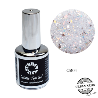 Glitter Mat Top GM 04 15 ml
