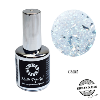 Glitter Mat Top GM 05 15 ml