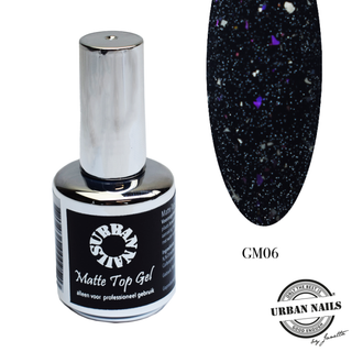 Glitter Mat Top GM 06 15 ml