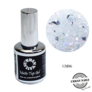 Glitter Mat Top GM 06 15 ml