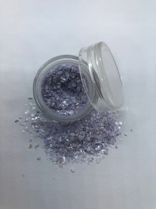 Grå-blå crushed sea shell
