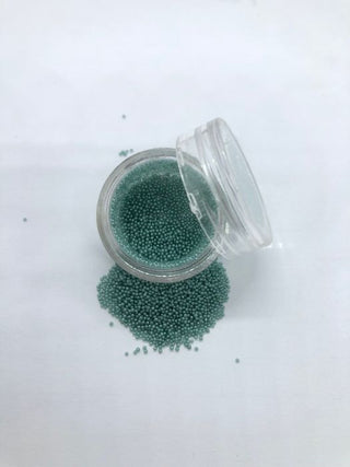 Grøn - turkis Caviar Beads
