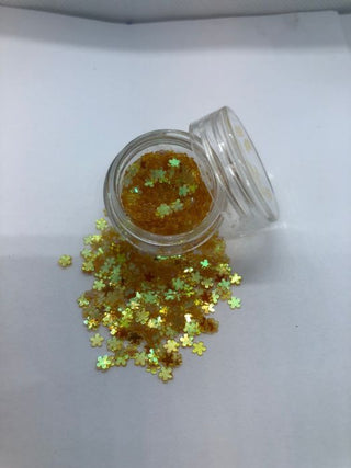 Gule Transparente Blomster