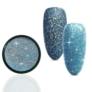 Reflective Glimmer Blue Holo