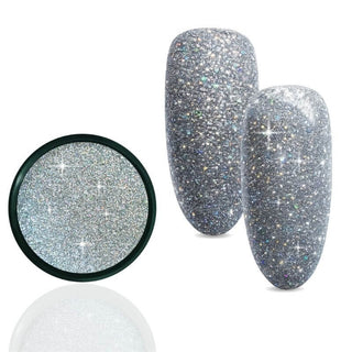 Reflective Glimmer Silver Holo