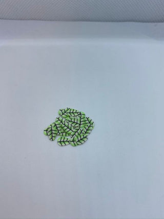Lysegrønt - hvidt blad small