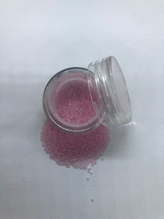 Lyserøde Caviar Beads