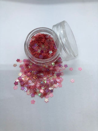 Mørk Pink Blomster