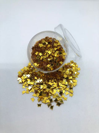 Metal Sommerfugl Guld