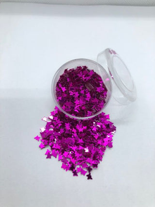 Metal Sommerfugl Pink