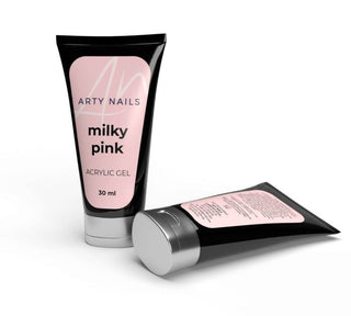 Akryl gele Milky Pink 30 ml (Hema, Di-Hema, TPO free)