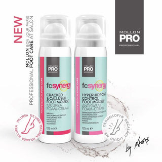 MOLLON PRO FOOT MOUSSE HYPERHIDROSIS CONTROL  / ANTI SWEAT 125 ML