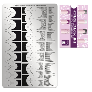 Moyra stemplingsplade 132 – Den perfekte franske