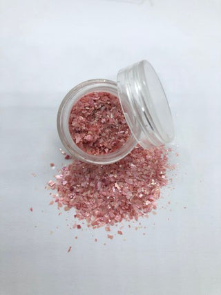 Rosa crushed sea shell