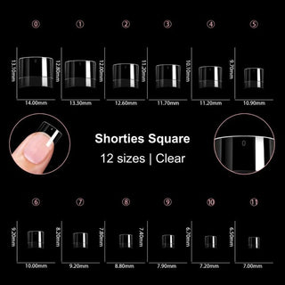 Tip Box Shorties Square 600 stk.