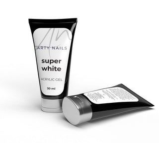 Akryl gele Super White 30 ml (Hema, Di-Hema, TPO free)