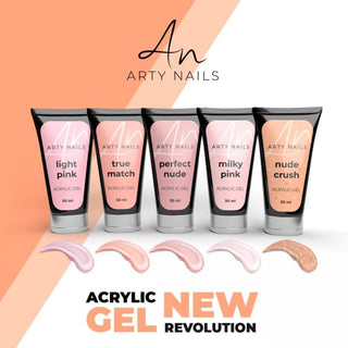Akryl gele Clear 30 ml (Hema, Di-Hema, TPO free)
