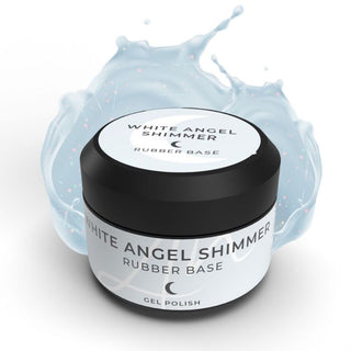 WHITE ANGEL SHIMMER GUMMIBASE 2.0. FORMEL 30 ml (Hema, Di-Hema, TPO-fri)