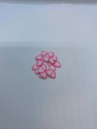 Babylyserødt hvidt hjerte -26 20stk