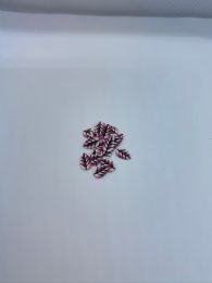 Mørk - pink blad large