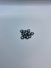 Sort hvidt hjerte 20stk